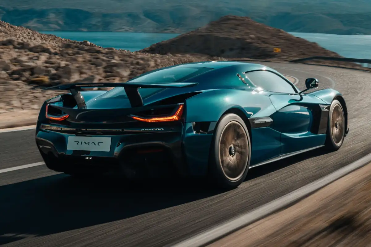 Rimac Nevera Front View